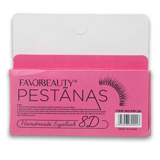 Favor Beauty, Pestanas Handmade Eyelash 8D #004 - Assorted Size - Cosmetic Connection