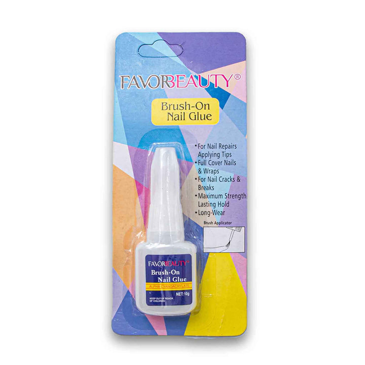 Favor Beauty, Brush-on Nail Glue 10g - Cosmetic Connection