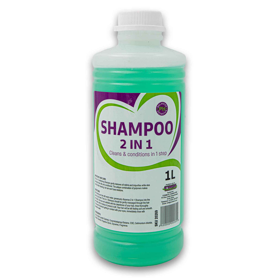 Cosmetic Connection, Hair Shampoo 2 in 1 1L - Cosmetic Connection