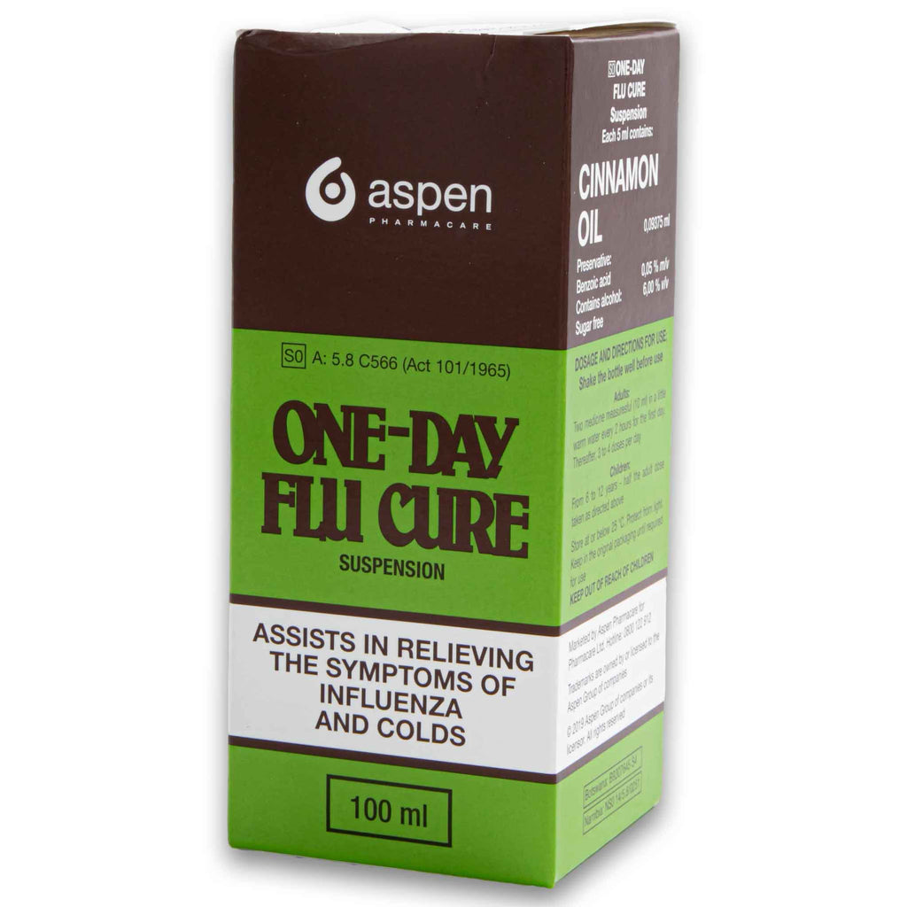 Oneday Flu Cure Suspension 100ml Cosmetic Connection