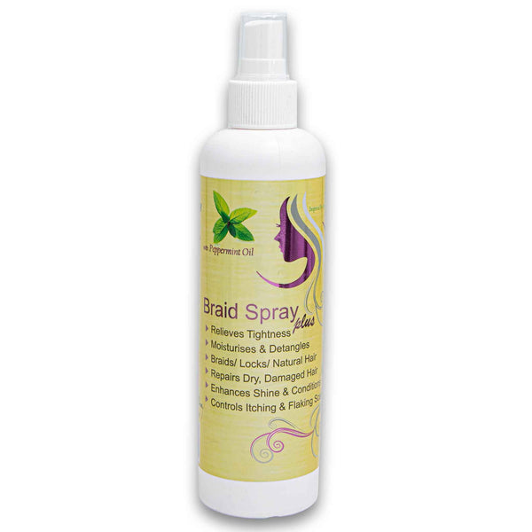 Iqhawe, Braid Spray Plus 250ml with Peppermint Oil - Cosmetic Connection