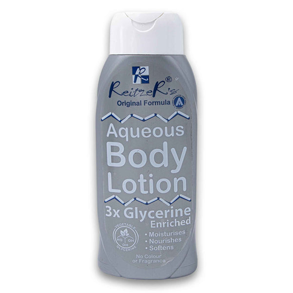 Reitzer's, Aqueous Body Lotion Glycerine Enriched 400ml - Cosmetic Connection