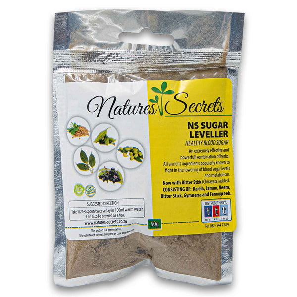 Natures Secrets, Sugar Leveller 50g - Healthy Blood Sugar - Cosmetic Connection