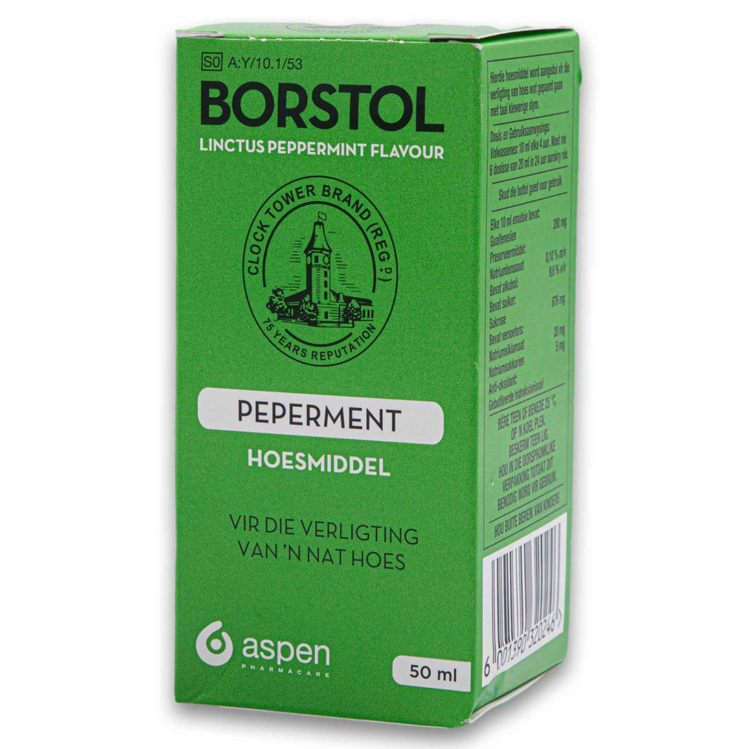 Borstol, Cough Remedy 50ml - Cosmetic Connection