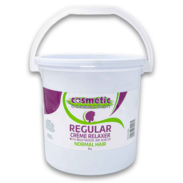 Cosmetic Connection, Cream Relaxer Regular 5L for Normal Hair - Cosmetic Connection