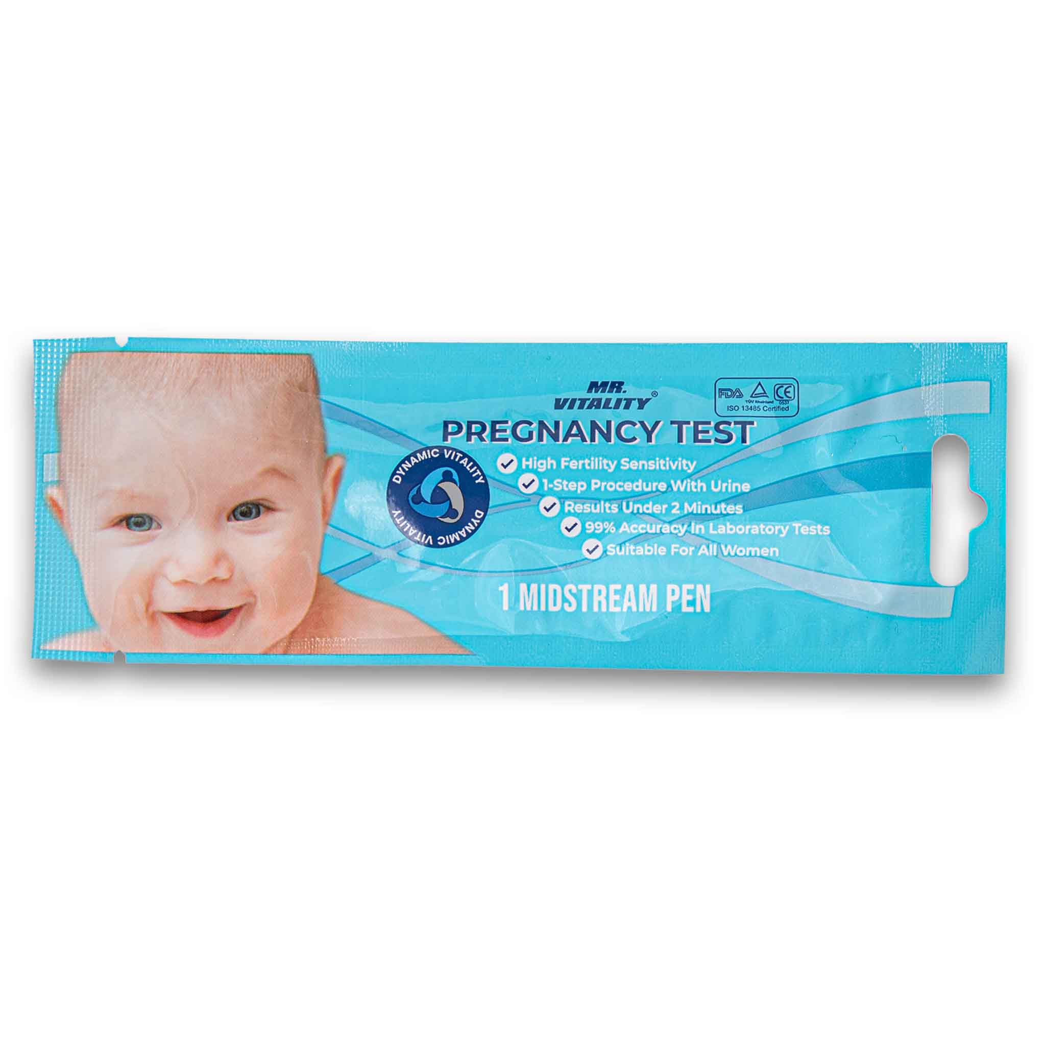 Pre Testing Mid Stream Pregnancy Test 1 Midstream Pen - 99% Accuracy | Mr. Vitality – Cosmetic ...
