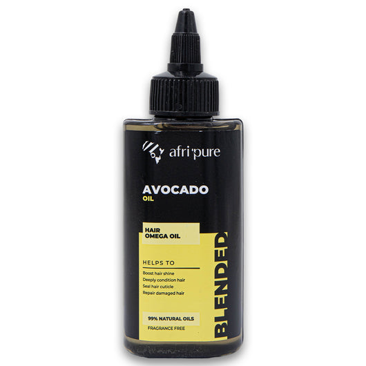Afri Pure, Avocado Oil Hair Omega Oil Blended 100ml - Cosmetic Connection
