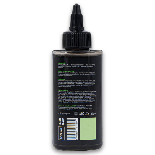 Afri Pure, Tea Tree Oil Hair Detox Oil Blended 100ml - Cosmetic Connection