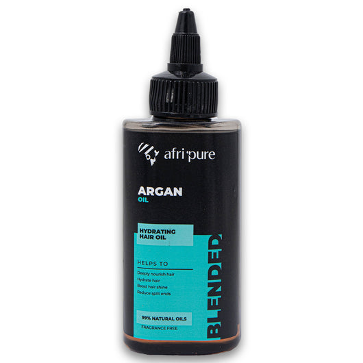 Afri Pure, Argan Oil Hydrating Hair Oil Blended 100ml - Cosmetic Connection