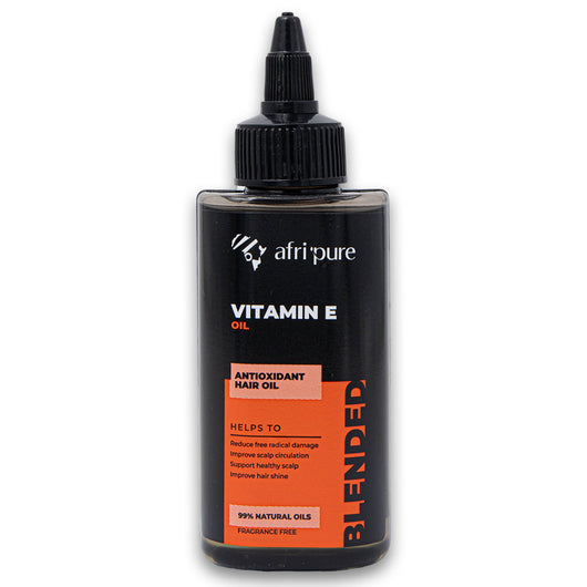 Afri Pure, Vitamin E Oil Antioxidant Hair Oil Blended 100ml - Cosmetic Connection