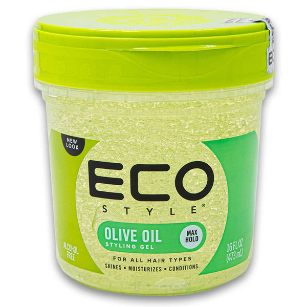Eco Style, Professional Styling Gel Olive Oil 473ml - Cosmetic Connection