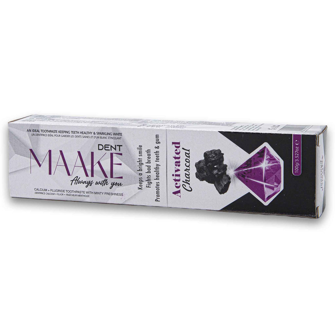 MAAKE, Dent Activated Charcoal Toothpaste 100g - Cosmetic Connection