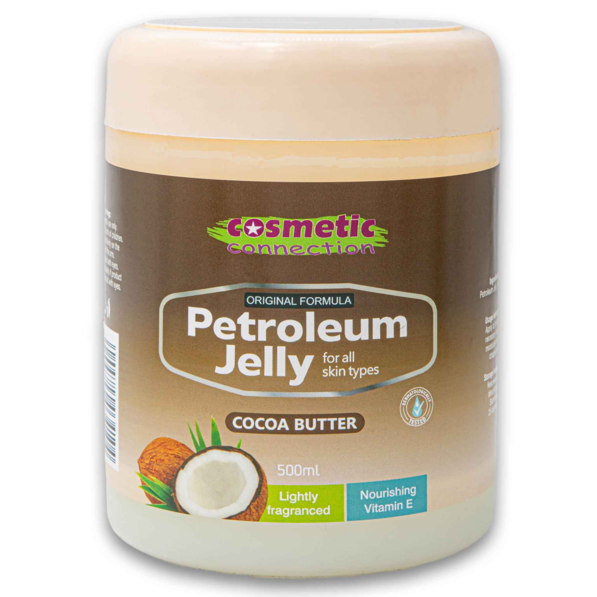 Petroleum Jelly for All Skin Types 500ml Cosmetic Connection