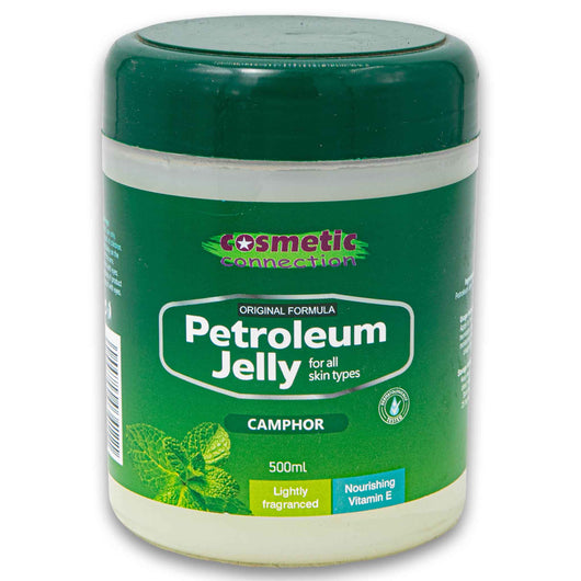 Cosmetic Connection, Petroleum Jelly for all Skin Types Nourishing Vitamin E 500ml - Cosmetic Connection