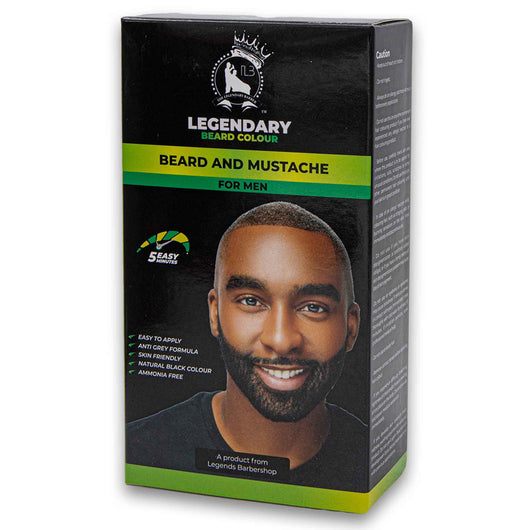 The Legendary Barber, Beard Color for Beard and Mustache - Cosmetic Connection
