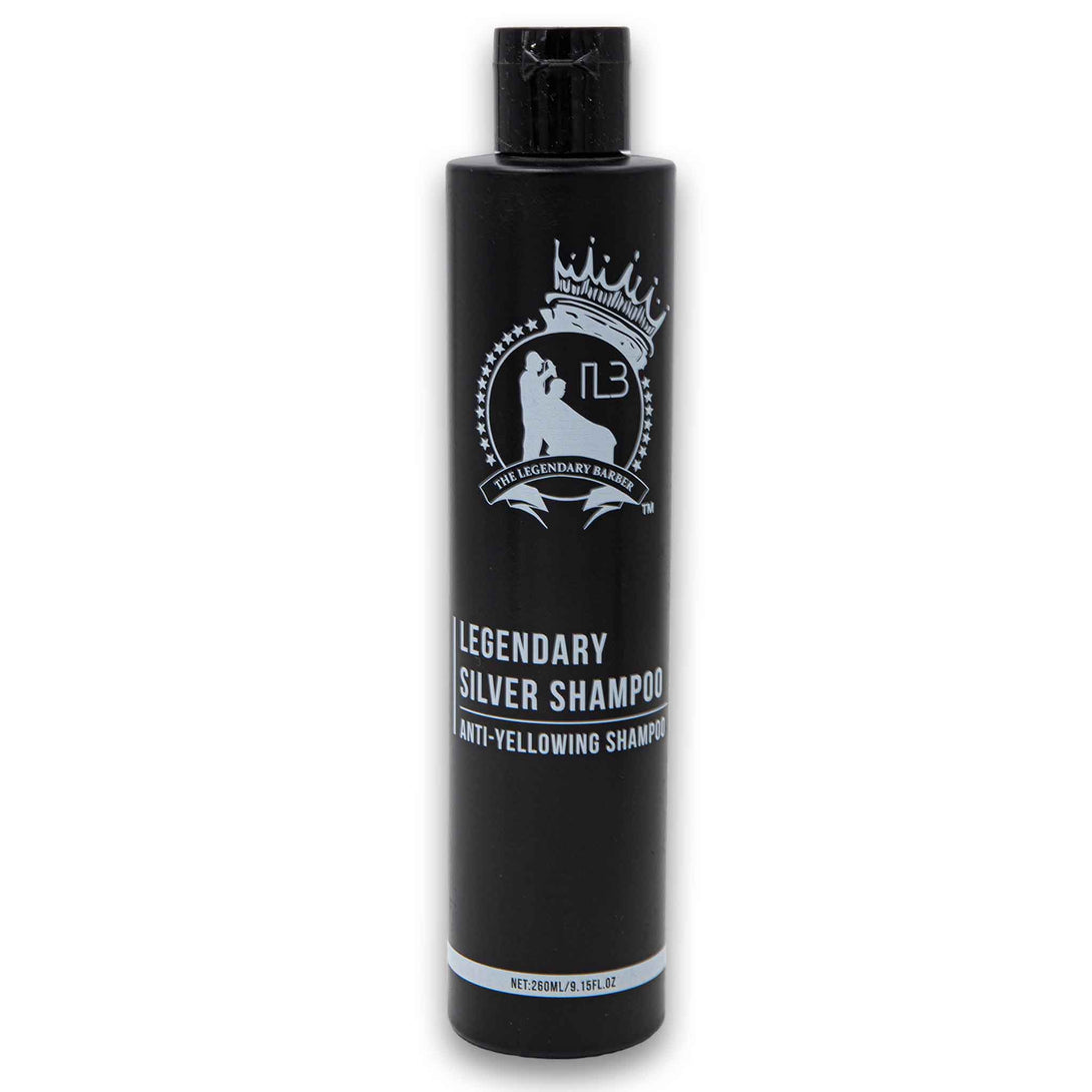 The Legendary Barber, Silver Shampoo Anti-Yellowing 260ml - Cosmetic Connection
