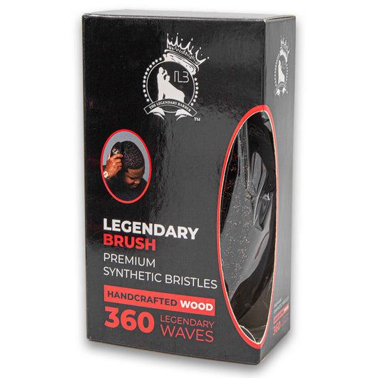 The Legendary Barber, Brush Premium Synthetic Bristles - Cosmetic Connection