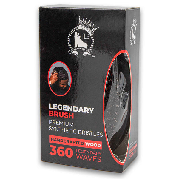 The Legendary Barber, Brush Premium Synthetic Bristles - Cosmetic Connection