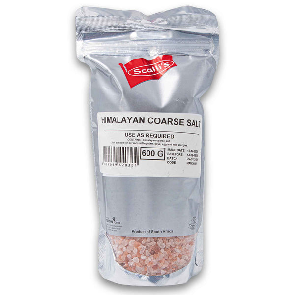Scalli's, Himalayan Coarse Salt 600g - Cosmetic Connection