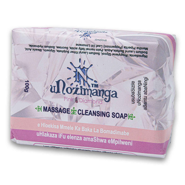 Unozimanga, Massage Cleansing Soap 100g - Cosmetic Connection