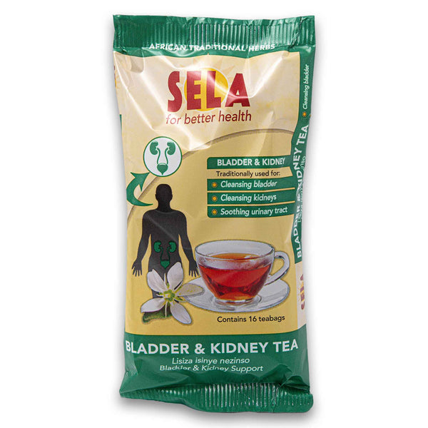 SELA for Better Health, Bladder & Kidney Support Tea 16 Pack - Cosmetic Connection