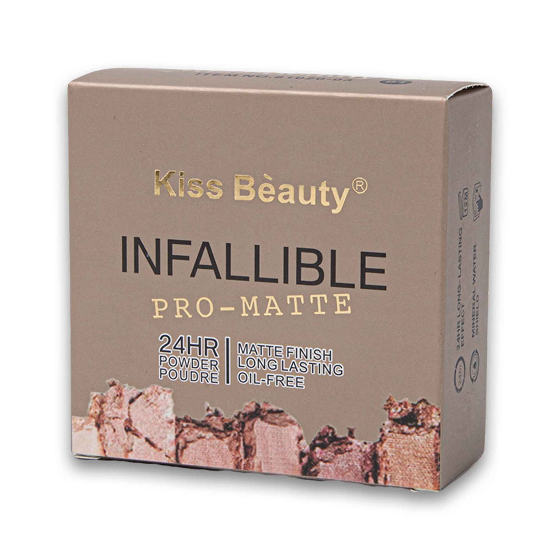 Kiss Beauty, Infallible Pro Matte 24hr Powder Matte Finish 17g - Cosmetic Connection