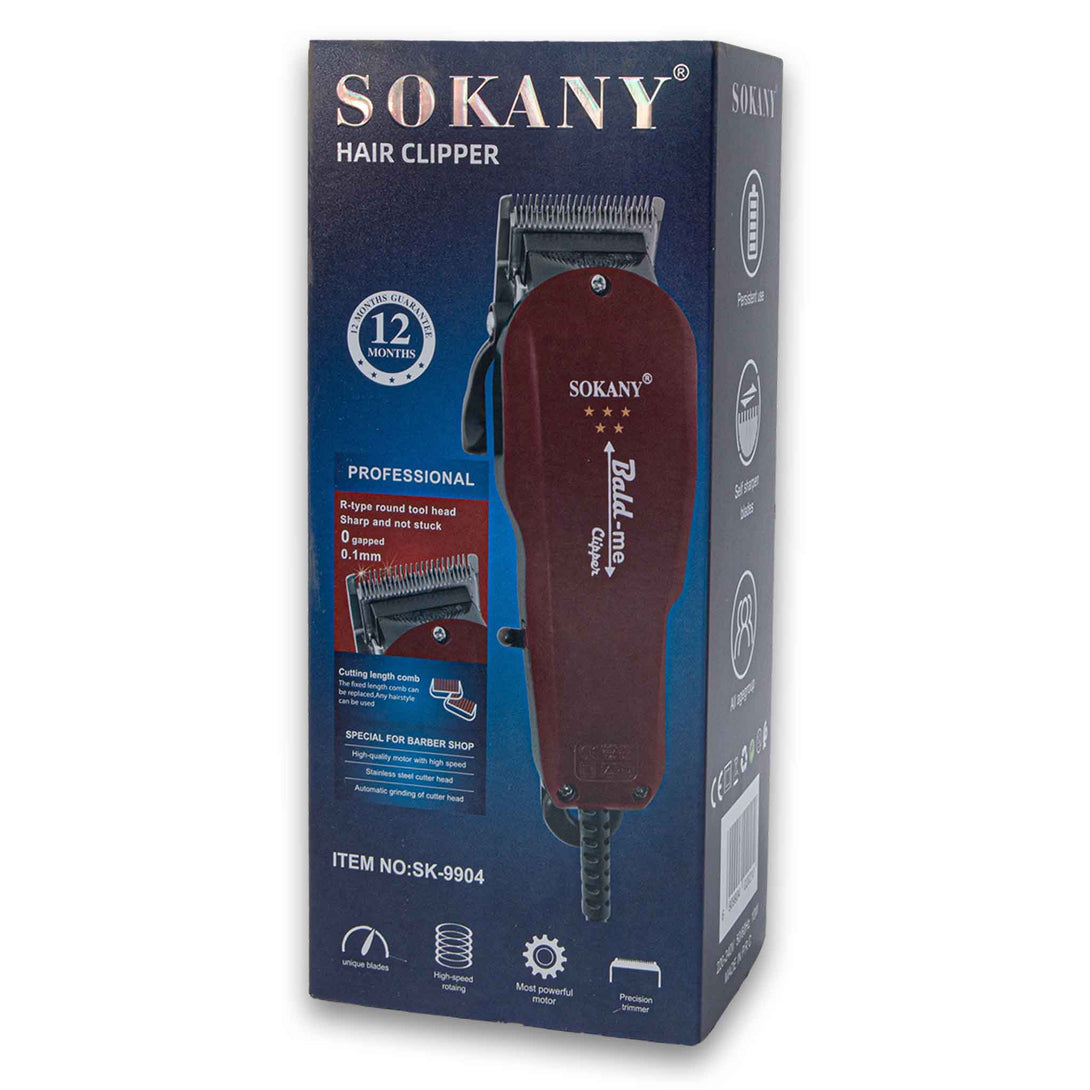 Sokany, Hair Clipper Professional Violet SK-9904 - Cosmetic Connection