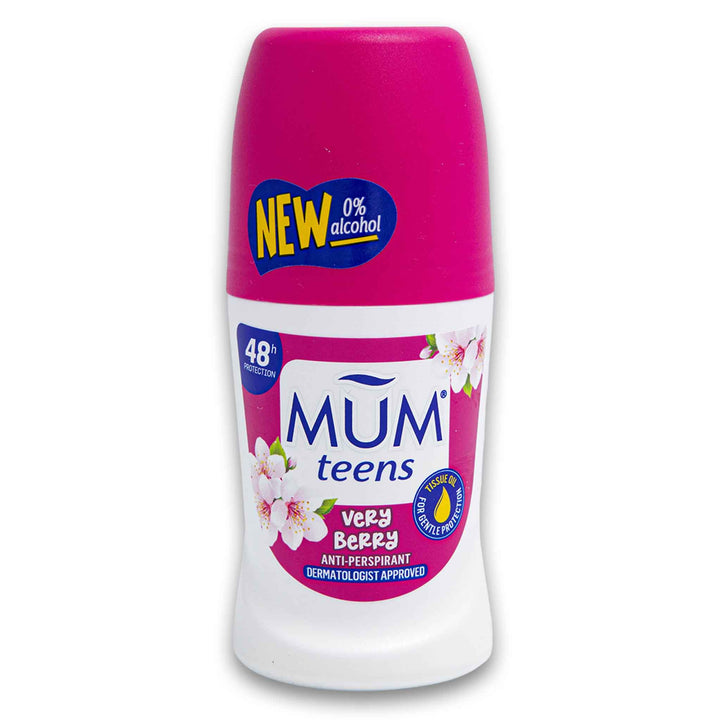 Mum, Teens Anti-perspirant Roll On 50ml - Cosmetic Connection