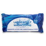 Cosmetic Connection, Large Adult Washcloths 200x250mm 50 Pack - Cosmetic Connection