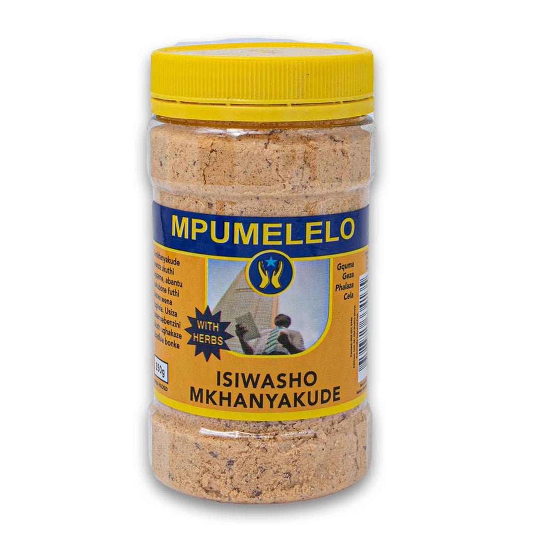 Mpumelelo, Isiwasho Powder plus Herbs 350g - Cosmetic Connection