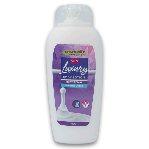 Cosmetic Connection, Men Luxury Body Lotion Moisture Max 400ml - Cosmetic Connection