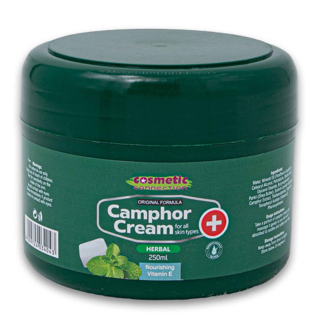 Cosmetic Connection, Camphor Cream Herbal 250ml - Cosmetic Connection
