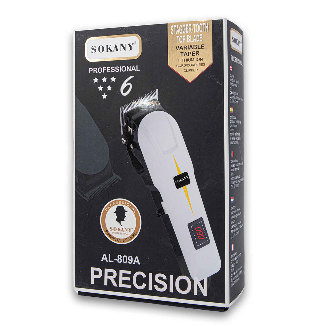 Sokany, Professional Precision Hair Clipper AL-809A - Cosmetic Connection