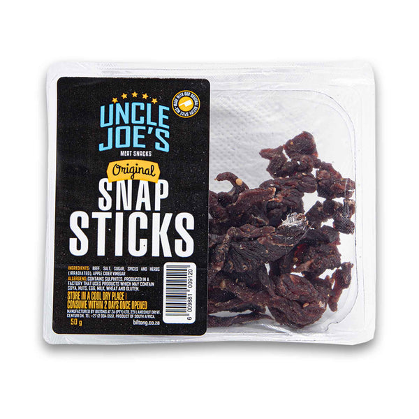 Uncle Joe, Snap Sticks Original 50g - Cosmetic Connection