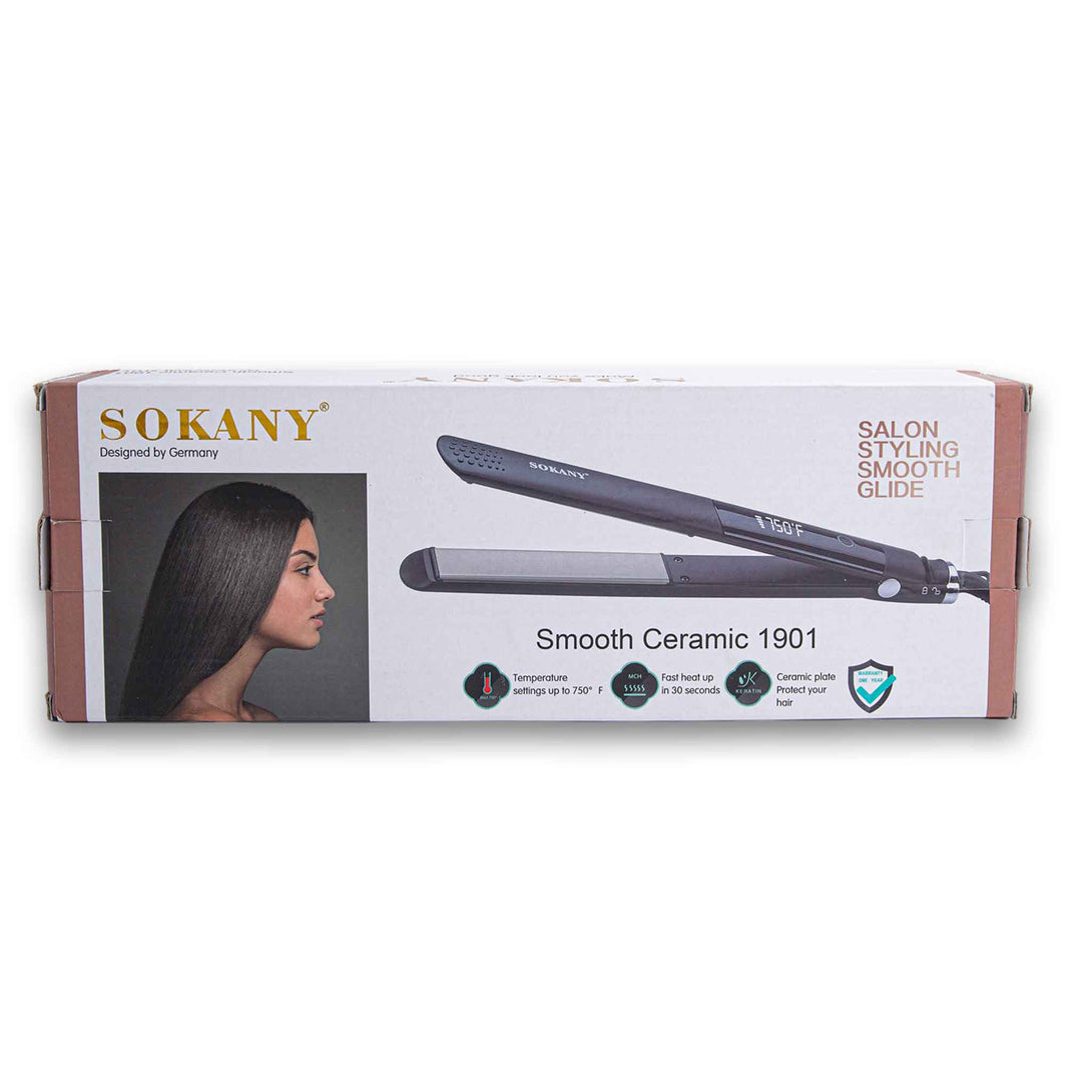 Sokany, Hair Straightener Smooth Ceramic - Cosmetic Connection
