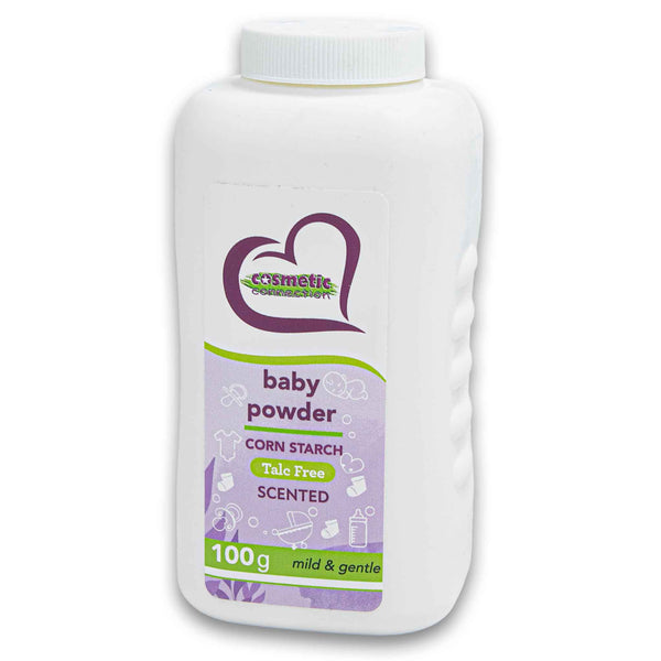 Cosmetic Connection, Baby Powder Corn Starch Scented 100g - Cosmetic Connection