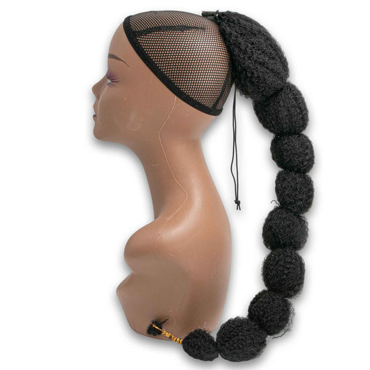 Cosmetic Connection, Handmade Extension String Donut Pondo - Mannequin Not Included - Cosmetic Connection