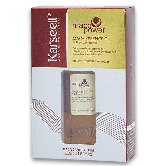 Karseell, Maca Essence Oil Serum for Skin & Damaged Hair 50ml - Cosmetic Connection