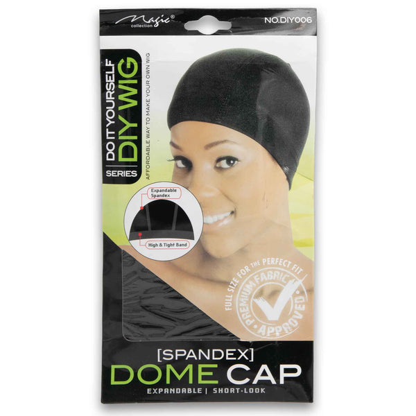 Magic Collection, Spandex Dome Cap Expandable Short Look #DIY006 - Cosmetic Connection