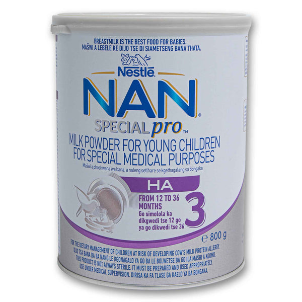Nestle, Nan Special Pro Milk Powder 3 800g 12 to 36 Months - Cosmetic Connection