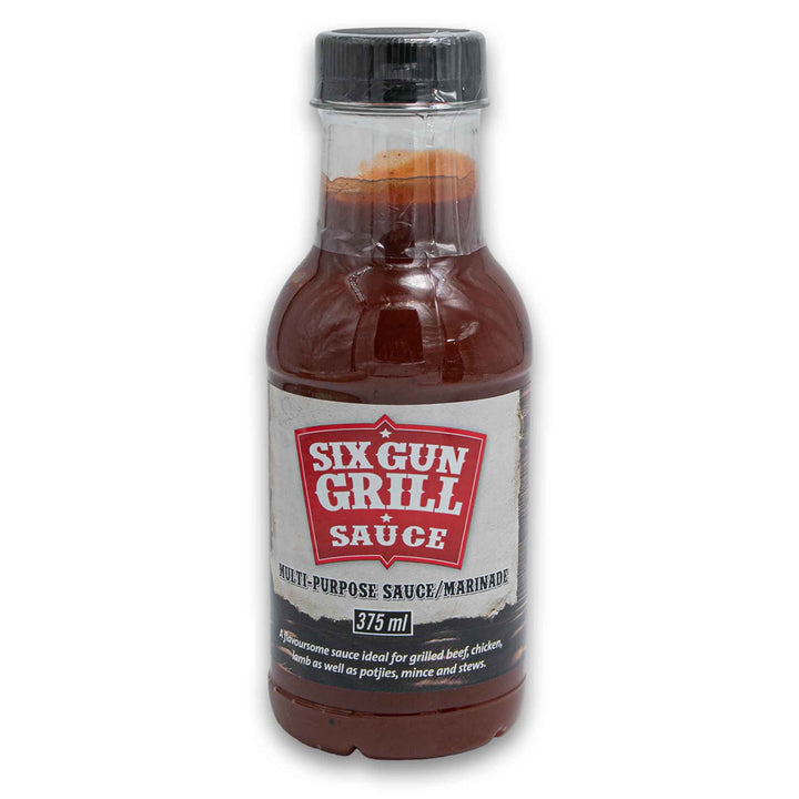 Crown National, Six Gun Grill Sauce Marinade 375ml - Cosmetic Connection