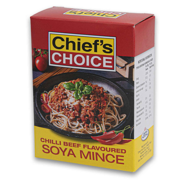 Crown National, Chief Choice Soya Mince 100g - Cosmetic Connection