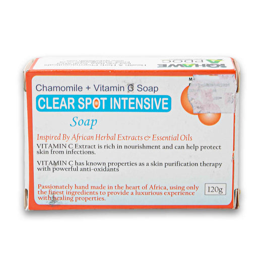 Iqhawe, Clear Spot Intensive Chamomile + Vitamin C Soap 120g - Cosmetic Connection