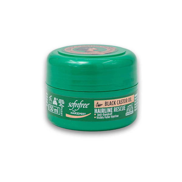 Sofnfree, Black Castor Oil Hairline Rescue 50ml - Cosmetic Connection