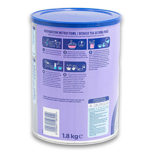 Infacare, Follow-on Formula Stage 2 from 6 to 12 Months 1.8kg - Does not contain Breast Milk - Cosmetic Connection