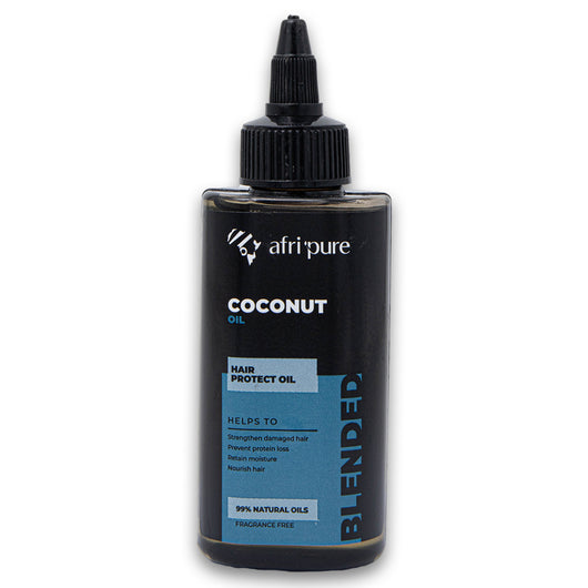 Afri Pure, Coconut Oil Hair Protect Oil Blended 100ml - Cosmetic Connection