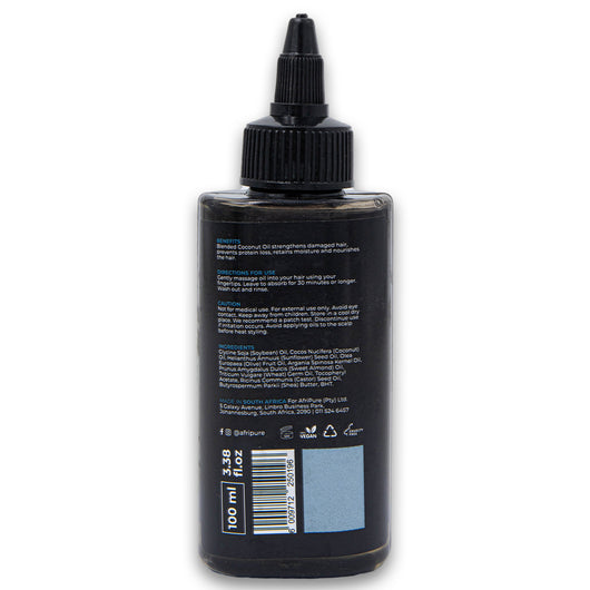 Afri Pure, Coconut Oil Hair Protect Oil Blended 100ml - Cosmetic Connection