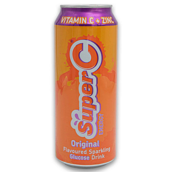 Super C, Original Vitamin C + Zinc Energy Drink 500ml - Cosmetic Connection