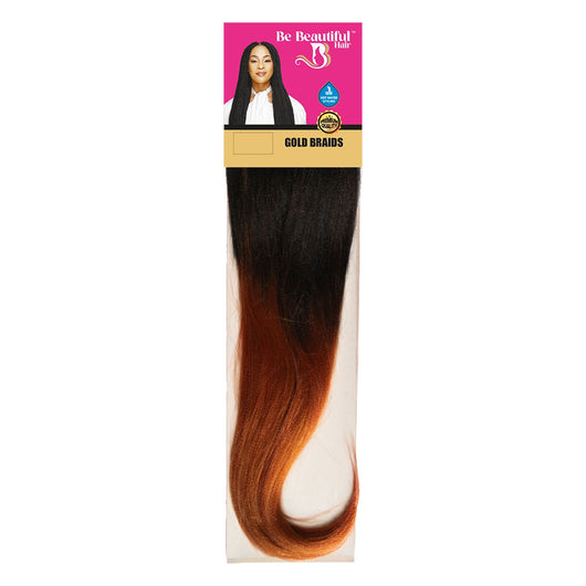 Be Beautiful Hair, Gold Braids Premium Quality Hot Water Styling - Cosmetic Connection