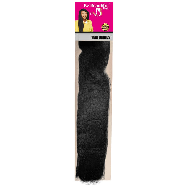 Be Beautiful Hair, Yaki Braids Premium Quality - Cosmetic Connection
